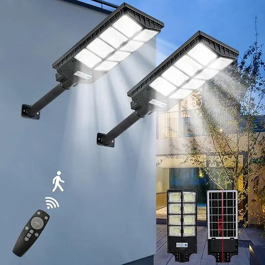 Solar Lights Outdoor Led. Watherpro Remote - Luz Solar Exterior Patio Yarda Garden ExpresitoStore